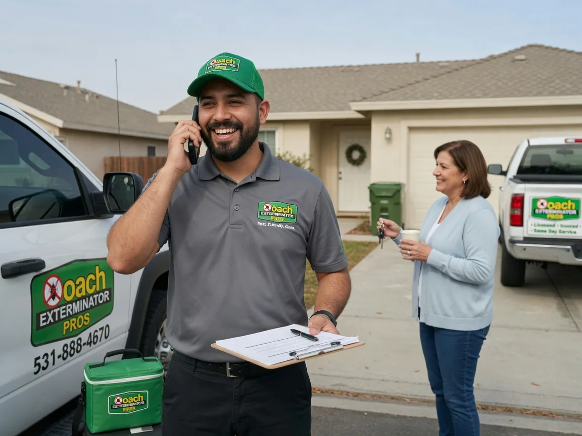 Pest Control Roach Exterminator Mccutchenville, OH FAQs