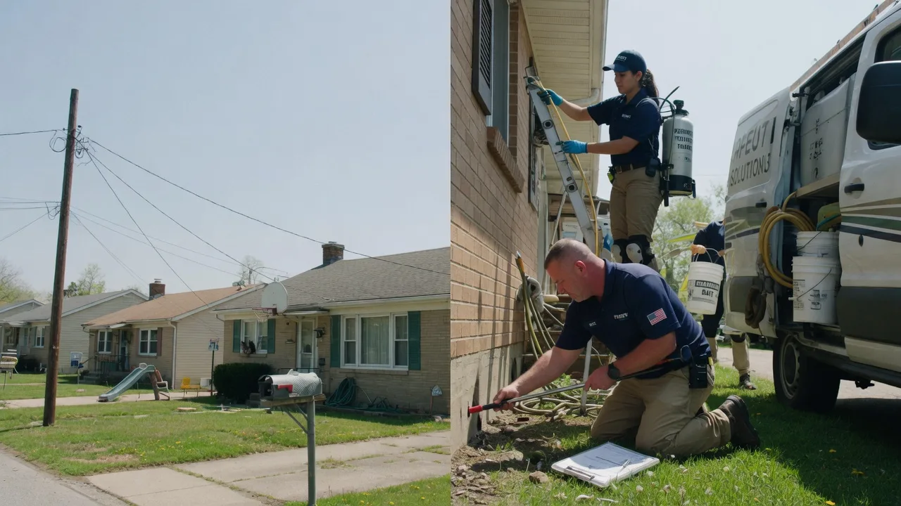 Pest Control Roach Exterminator in Mccutchenville, OH near me